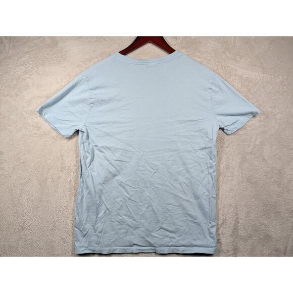 Heineken Beer Advertisement Light Blue Official Shirt Size Large "I Recommend" * - Picture 8 of 8